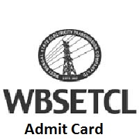 WBSETCL AE Admit Card WBSETCL AE Admit Card