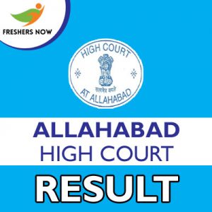 Allahabad High Court Result 2019 Allahabad High Court Result 2019