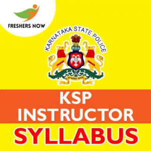 KSP Instructor Syllabus 2019 KSP Instructor Syllabus 2019