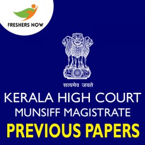 Kerala High Court Munsiff Magistrate Previous Papers Kerala High Court Munsiff Magistrate Previous Papers
