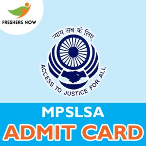 MPSLSA Admit Card 2019 MPSLSA Admit Card 2019