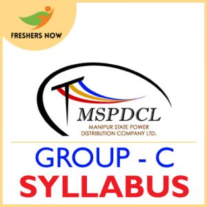 MSPDCL Group C Syllabus 2019 MSPDCL Group C Syllabus 2019