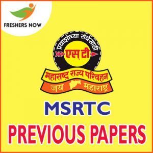 MSRTC Previous Papers MSRTC Previous Papers
