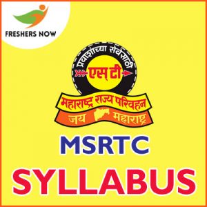 MSRTC 2019 Study Program