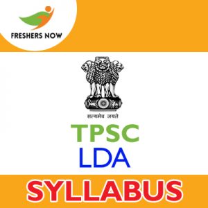 TPSC LDA Syllabus 2019 TPSC LDA Syllabus 2019