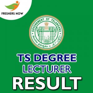 TS Degree Lecturer Result 2019 TS Degree Lecturer Result 2019