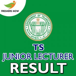 TS Junior Lecturer Result 2019 TS Junior Lecturer Result 2019