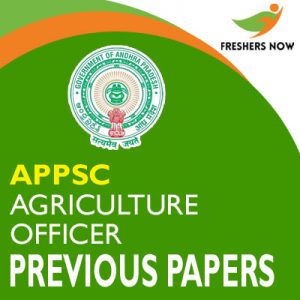 APPSC Agriculture Officer Previous Papers APPSC Agriculture Officer Previous Papers