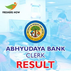 Abhyudaya Bank Clerk Result 2019 Abhyudaya Bank Clerk Result 2019