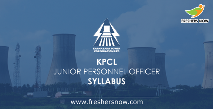 KPCL Junior Staff Officer Study Program 2019