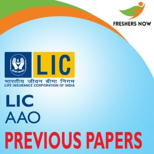 LIC AAO Previous Papers LIC AAO Previous Papers