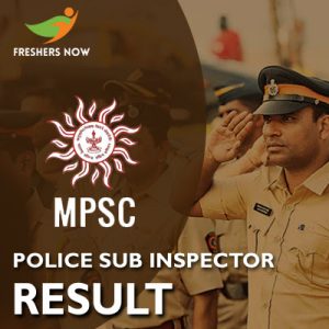 MPSC Police Sub Inspector Result 2019 MPSC Police Sub Inspector Result 2019