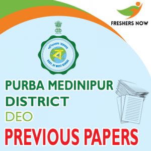 Purba Medinipur District DEO Previous Papers Purba Medinipur District DEO Previous Papers