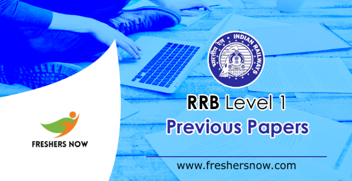 RRB Level 1 Previous Year Question Papers PDF | Group D 