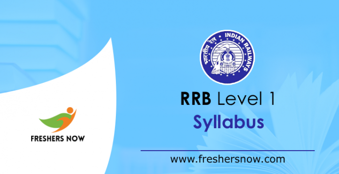 RRB Level 1 Syllabus 2019 PDF Download | Latest RRC Exam 