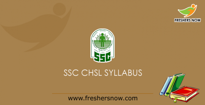 SSC CHSL Syllabus 2019 SSC CHSL Syllabus 2019