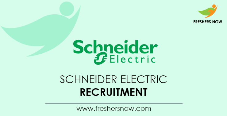 Schneider Electric Recruitment Schneider Electric Recruitment