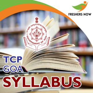 TCP Goa Syllabus 2019 TCP Goa Syllabus 2019