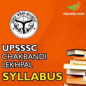 UPSSSC Chakbandi Lekhpal Syllabus 2019 UPSSSC Chakbandi Lekhpal Syllabus 2019