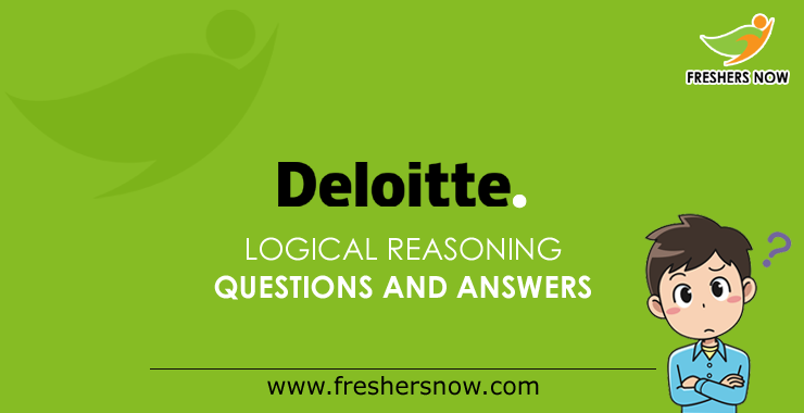 Deloitte Logical Reasoning Questions and Answers For Freshers PDF