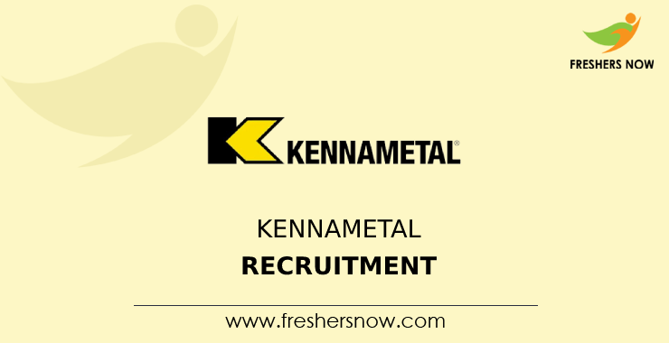Kennametal Recruitment Kennametal Recruitment