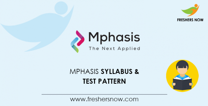 Mphasis Syllabus 2020 Mphasis Syllabus 2020