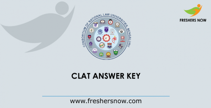 clat answer key 2019 pdf get clat provisional final answer sheet download