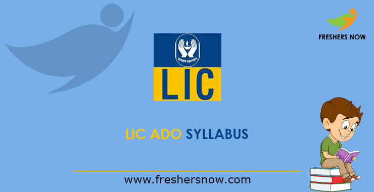 LIC ADO Syllabus 2019 LIC ADO Syllabus 2019