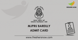 mjpru admit card mjpru admit card