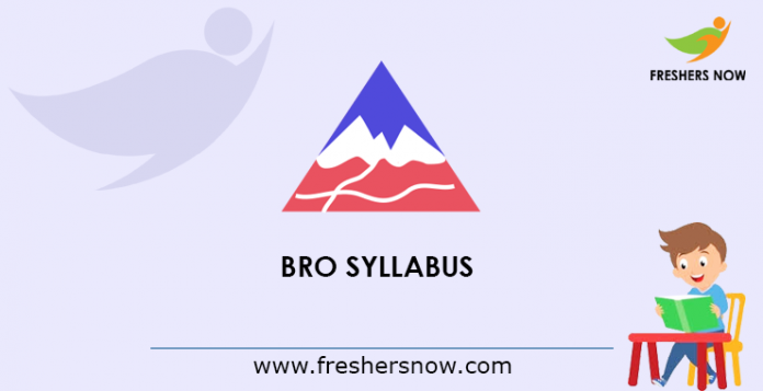 BRO Syllabus 2019 BRO Syllabus 2019