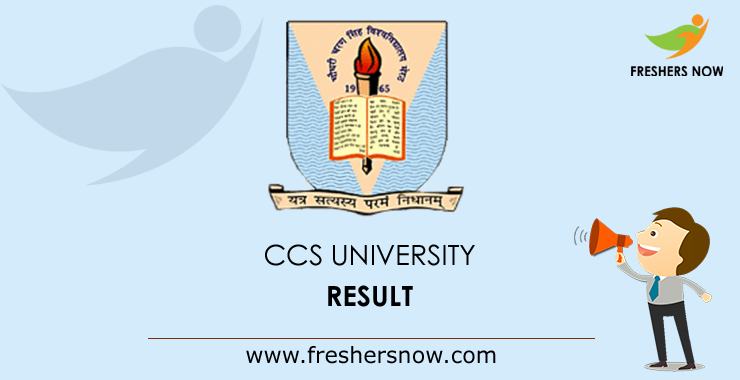 CCS University Result 2019 CCS University Result 2019