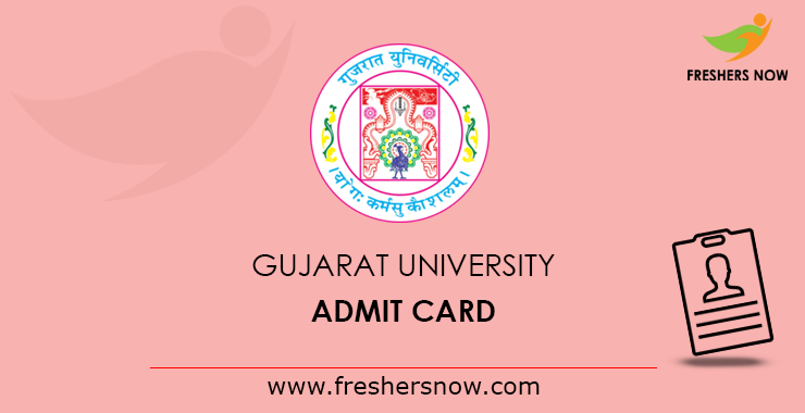 Gujarat University Admit Card Gujarat University Admit Card