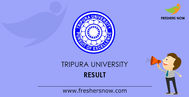 Tripura University Results 2019 Tripura University Results 2019