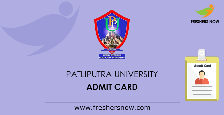 Patliputra University Admit Card Patliputra University Admit Card