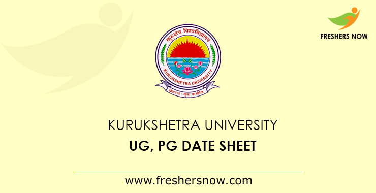 KUK Date Sheet KUK Date Sheet