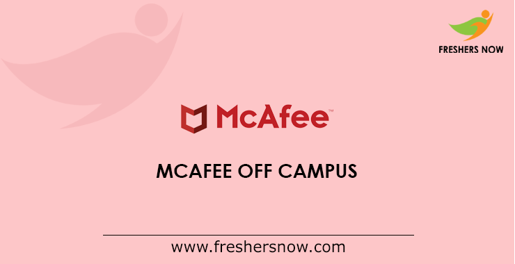 McAfee Off Campus McAfee Off Campus