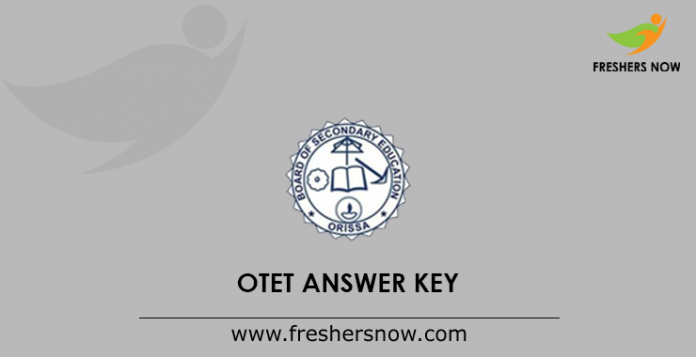 OTET Answer Key
