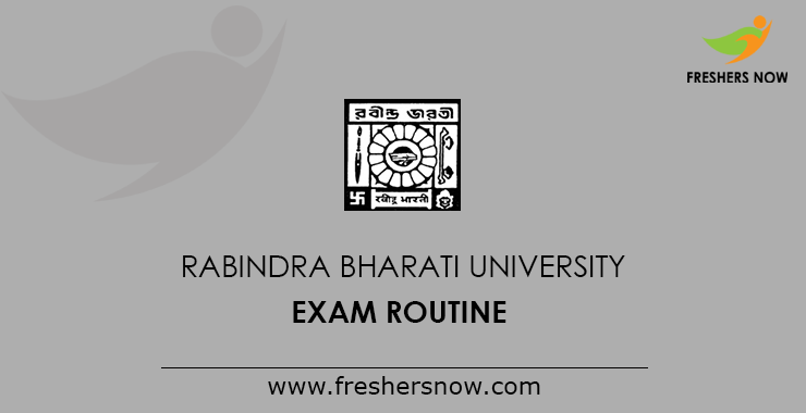 Rabindra Bharati University Exam Routine Rabindra Bharati University Exam Routine