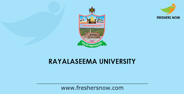 Rayalaseema University - ruk.ac.in Courses, Fees, Admissions