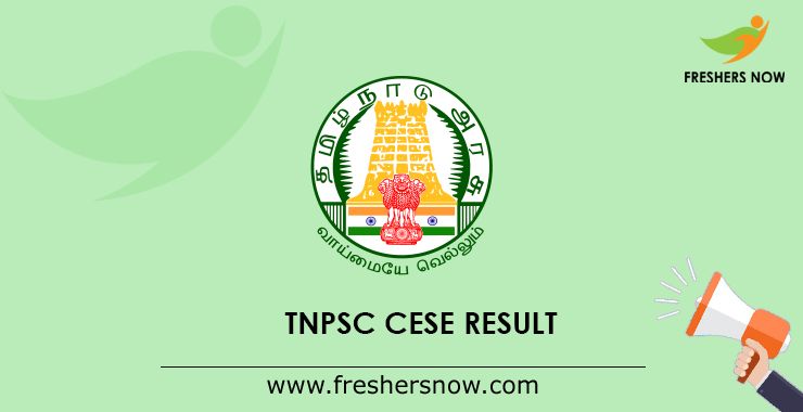 Result TNPSC CESE