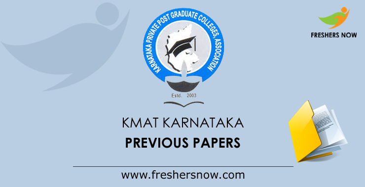 KMAT Karnataka Previous Papers KMAT Karnataka Previous Year Question Papers
