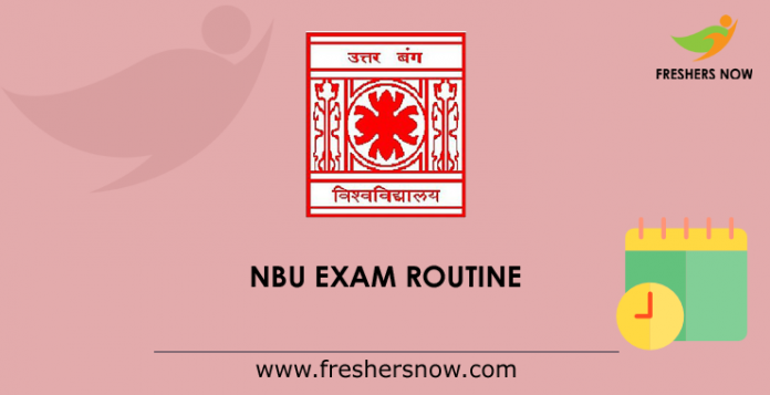 Nbu Exam Routine 2019 Out Nbu Ba Bsc Bcom Exam Schedule