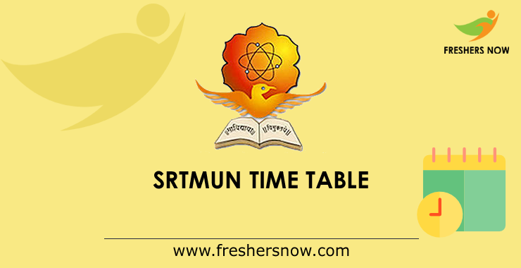 SRTMUN Time Table SRTMUN Time Table