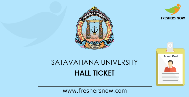 Satavahana University Hall Ticket Satavahana University Hall Ticket