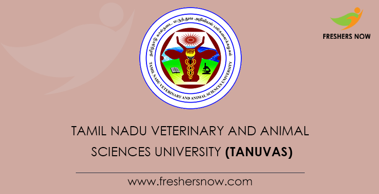 TANUVAS | Courses, Admission, Fees, Address TANUVAS | Courses, Admission, Fees, Address