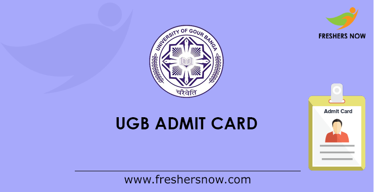 UGB Admit Card UGB Admit Card