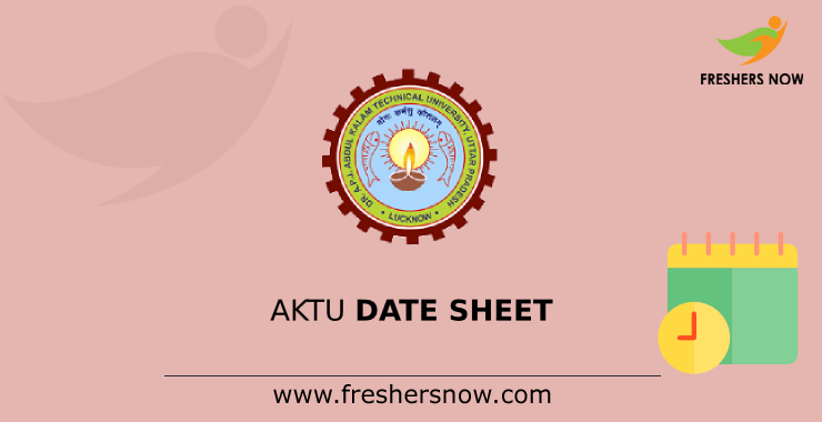 AKTU Date Sheet AKTU Date Sheet