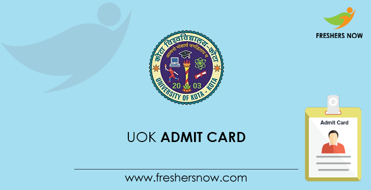 UOK Admit Card UOK Admit Card