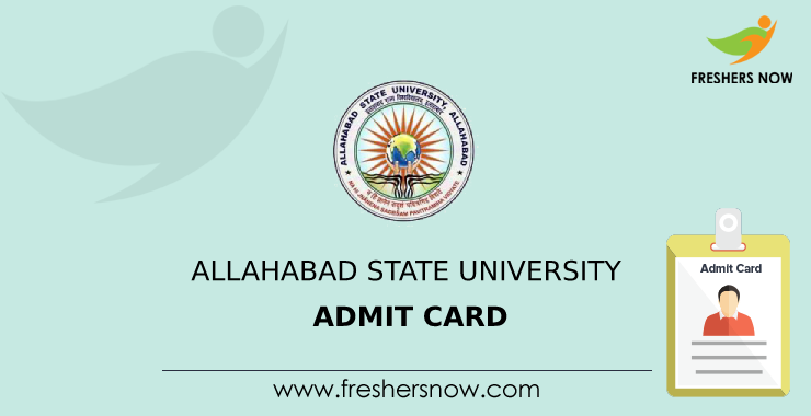 Allahabad State University Admit Card Allahabad State University Admit Card