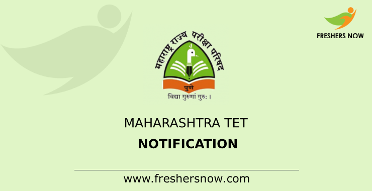 Maharashtra TET Notification Maharashtra TET Notification